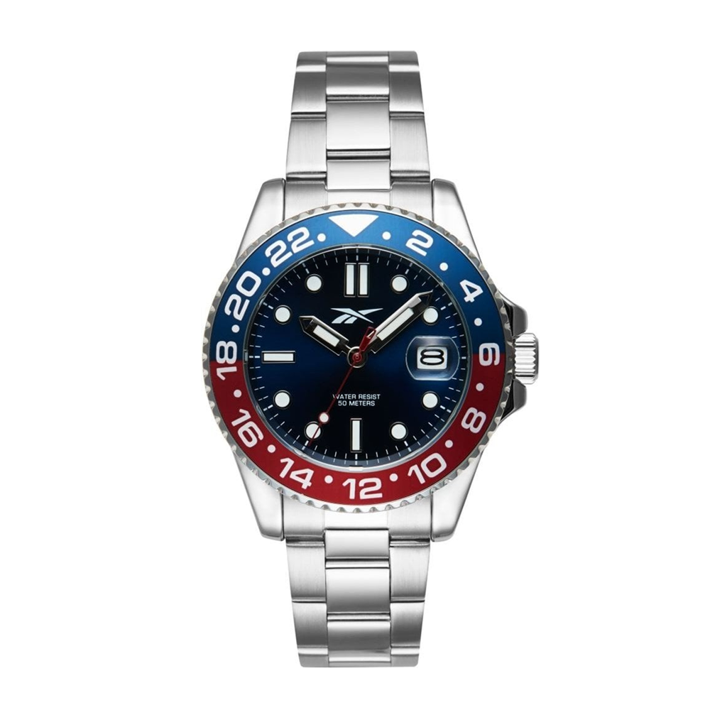 Reebok Hommag RV-HOM-G3-ARS1-NW Men's Grey/Red Analog Watch