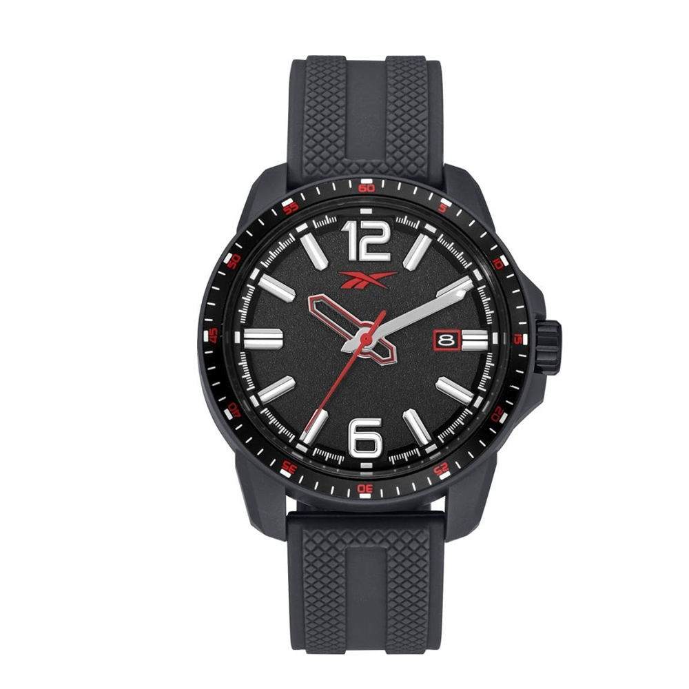 Reebok Spindrop Vibe RV-SPV-G3-PAIA-AR Men's Black/Grey Analog Watch
