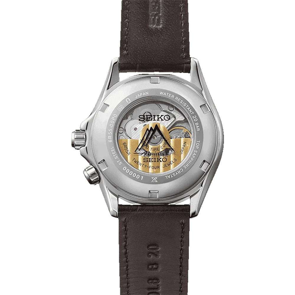 Seiko Prospex Alpinist SPB507J1 Men's Automatic Leather Watch