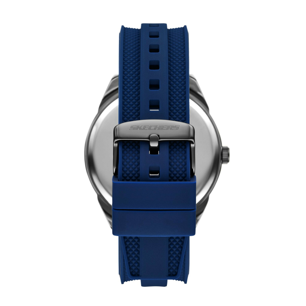 Skechers Men SR9145 Nylon Cord Keychain Analog Quartz Watch Set - View 3