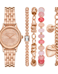 Skechers Women SR9148 Rainbow Crystal Analog Quartz Watch Set - View 1