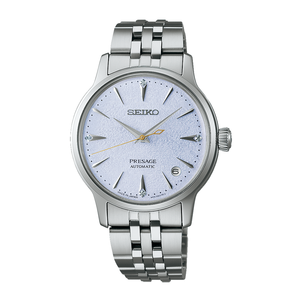 Seiko Presage Cocktail Time Frozen Skydiving SRPL61J1 Women's Automatic Watch