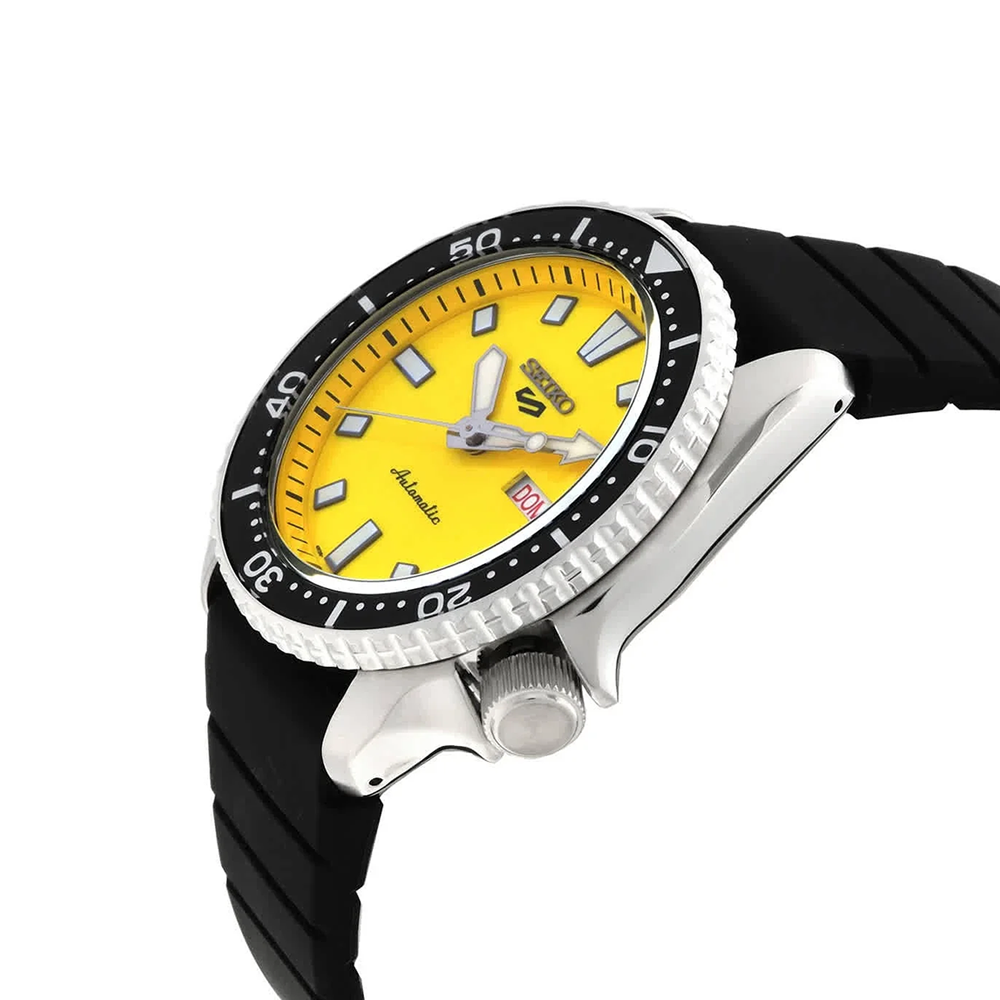 Seiko 5 Sports SKX SRPL87K1 Men's Automatic Silicone Watch