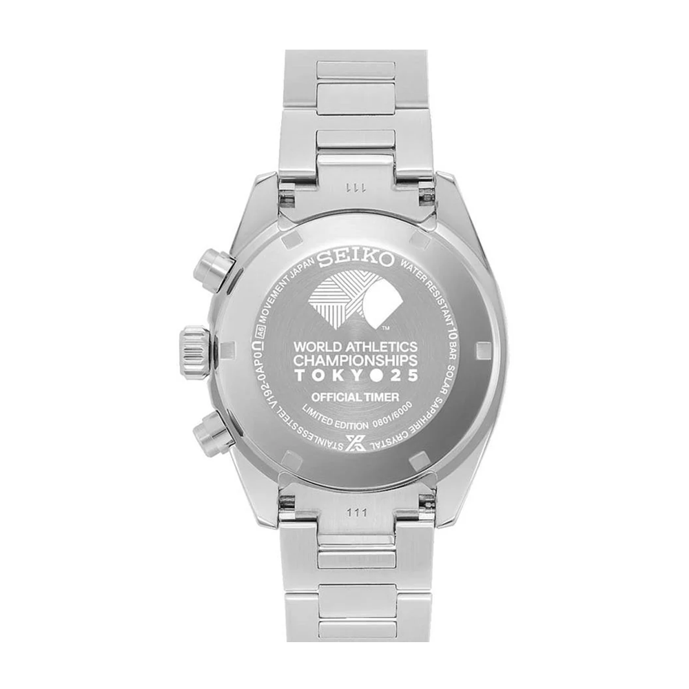 Seiko Prospex Speedtimer SSC955P1 Men's Limited Edition Solar Chronograph Watch