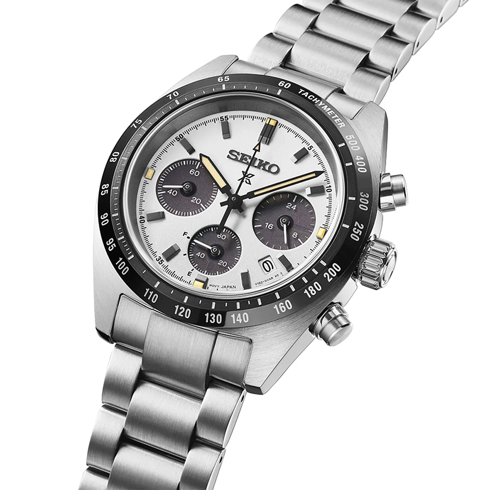 Seiko Prospex Speedtimer Youngtimer SSC961P1 Men's Solar Chronograph Watch