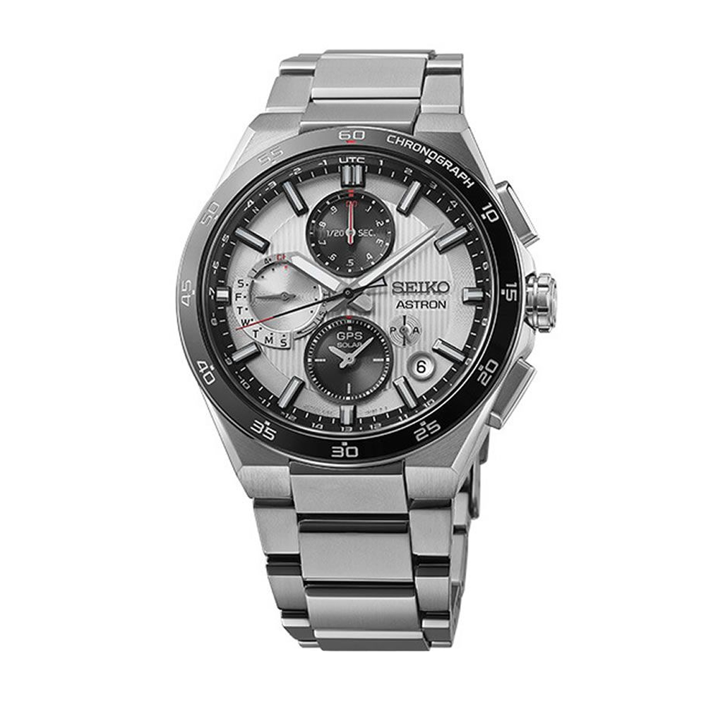 Seiko Astron SSH153J1 Men's GPS Solar Chronograph Watch