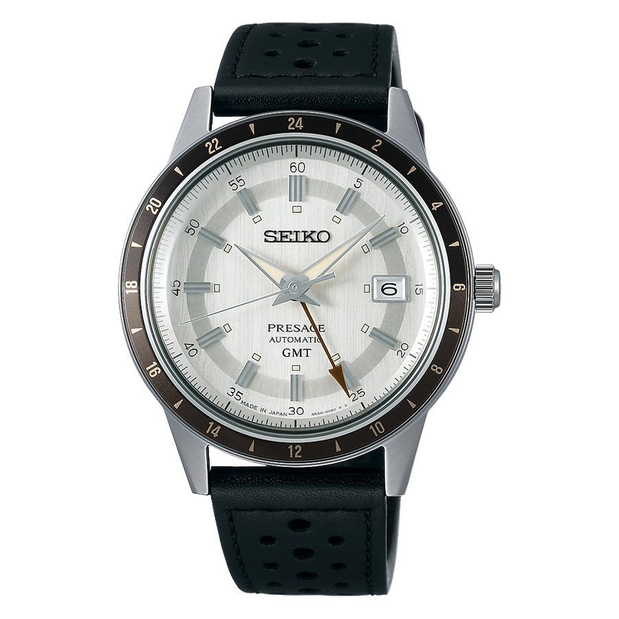 Seiko SSK011J1 Presage Style60’s Automatic G.M.T Watch