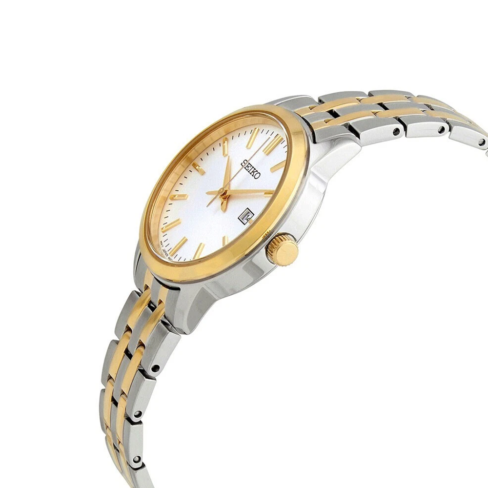 Seiko Classic SUR410P1 Women's Quartz Two-Tone Watch