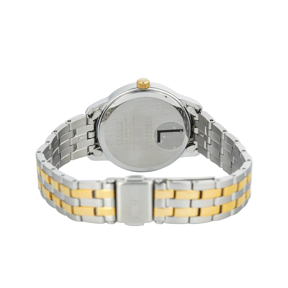 Seiko Classic SUR410P1 Women's Quartz Two-Tone Watch