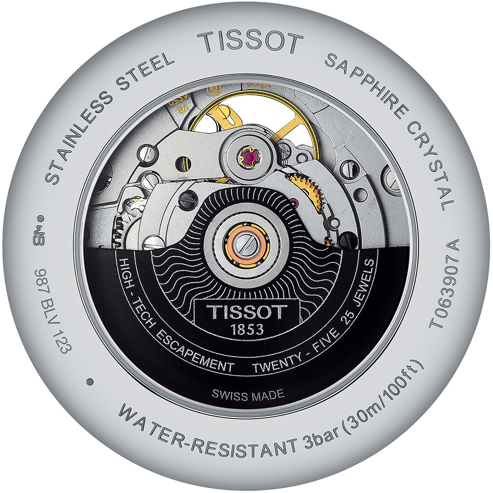 Tissot Tradition Powermatic 80 Open Heart 40mm T063.907.11.038.00 Men's Automatic Watch - product view