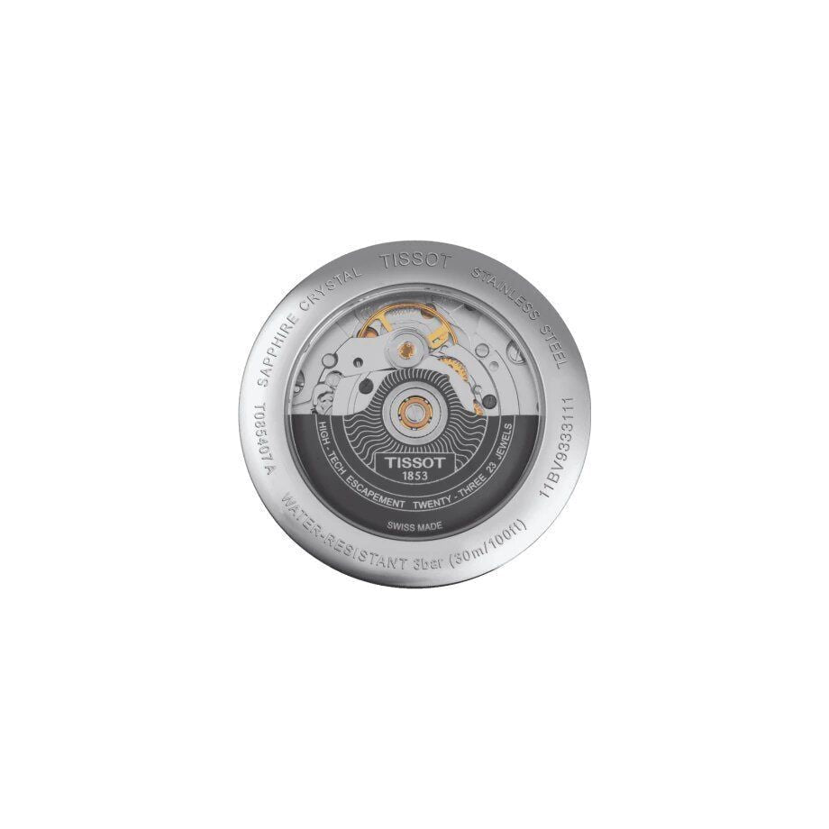 Tissot Carson Powermatic 80 40mm T085.407.11.051.00 Men's Automatic Watch - caseback