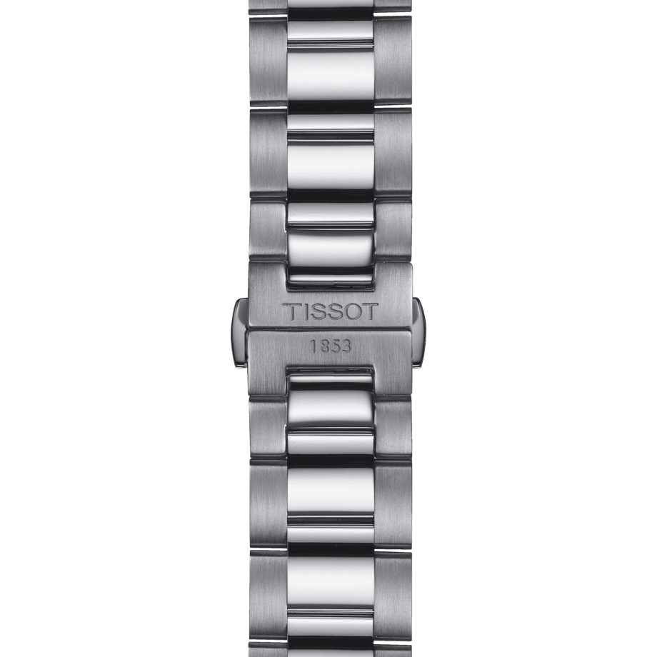 Tissot V8 Swissmatic 42.5mm T106.407.11.031.00 Men's Automatic Watch - bracelet detail