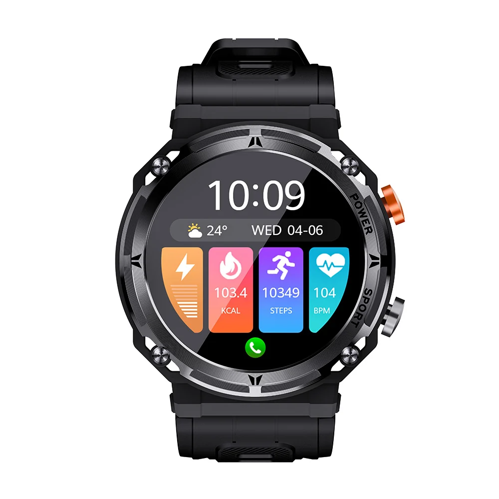 BOZLUN C22 Black Smart Watch product image