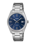 Casio UTP-1302PD-2A1VDF Unisex Silver/Blue Analog Watch