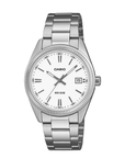 Casio UTP-1302PD-7AVDF Unisex Silver/White Analog Watch