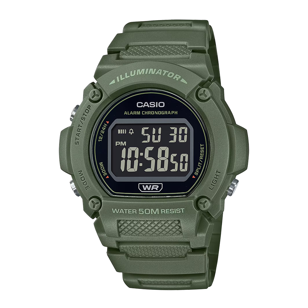 Casio W-219HC-3BVDF — product image 1