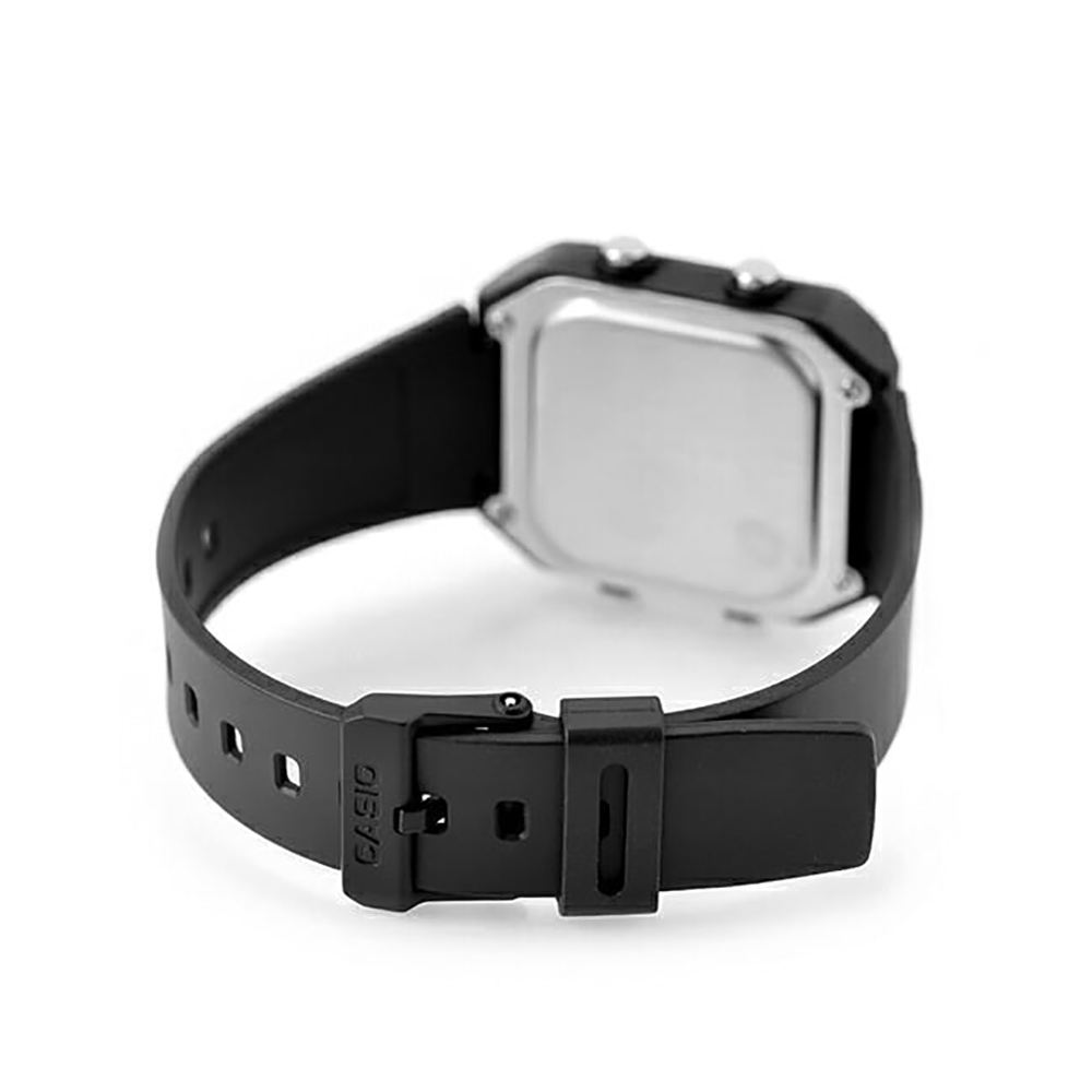 Casio W-221H-1AVDF Unisex Black/Silver Digital Watch