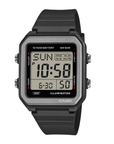 Casio W-221H-1AVDF Unisex Black/Silver Digital Watch