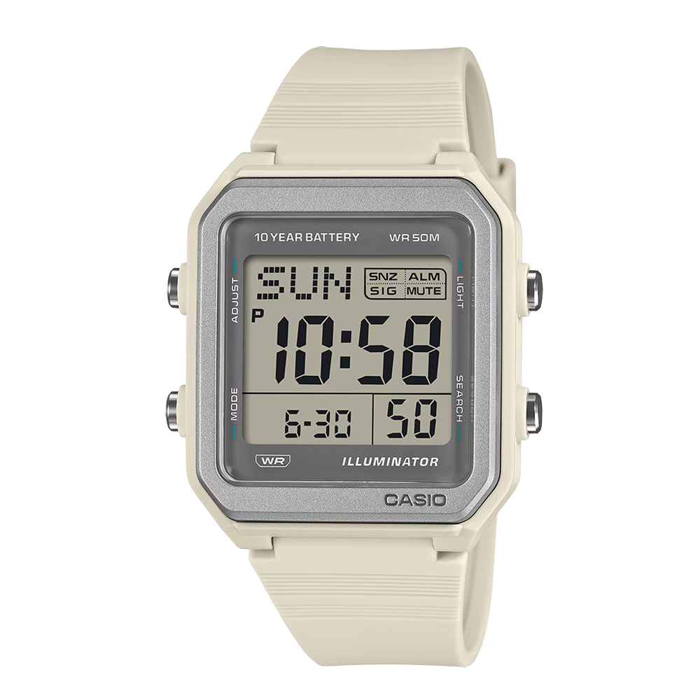 Casio W-221H-8AVDF Unisex Grey Digital Watch