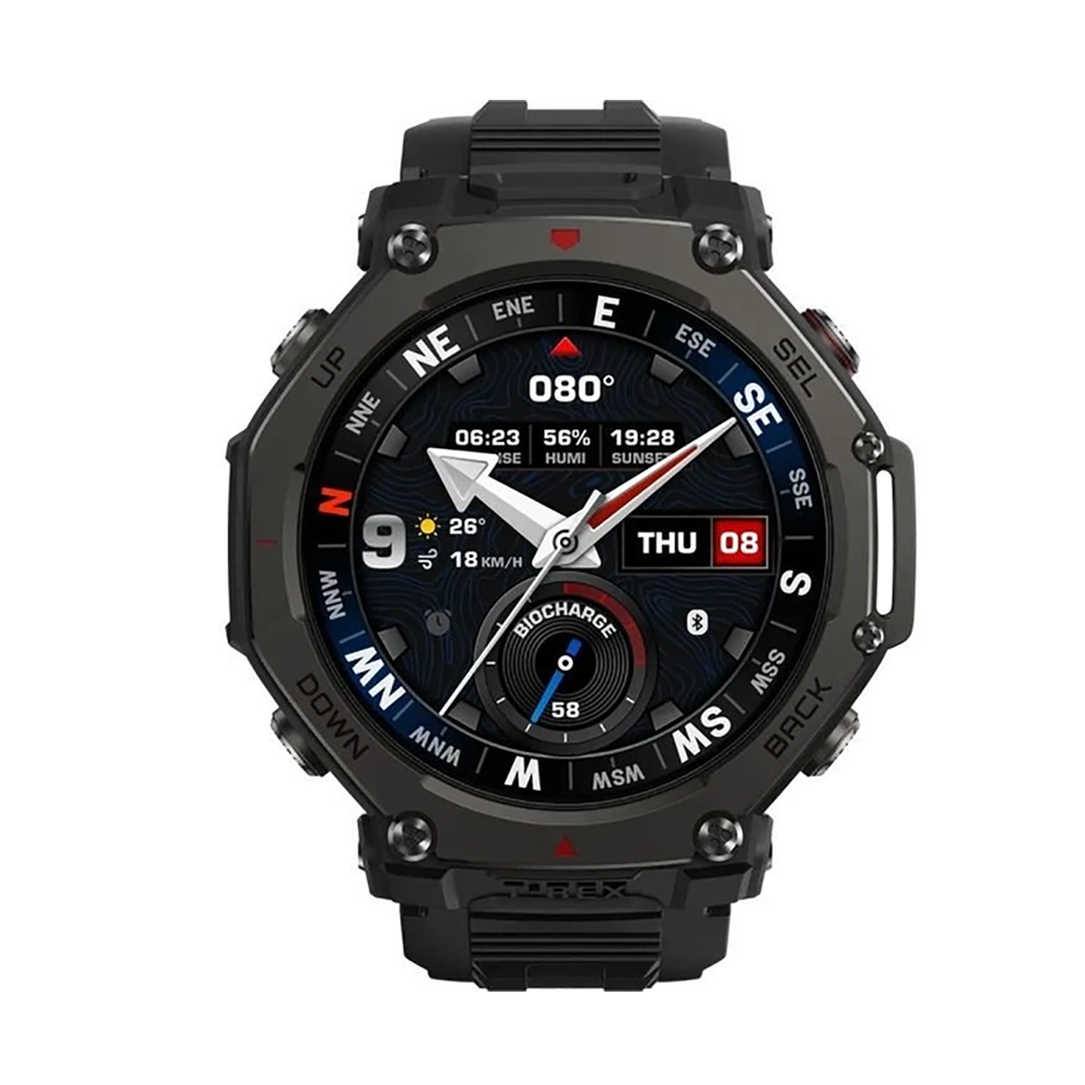 Amazfit W2444OV1N T-Rex 3 Pro Tactical Black 48mm Smartwatch