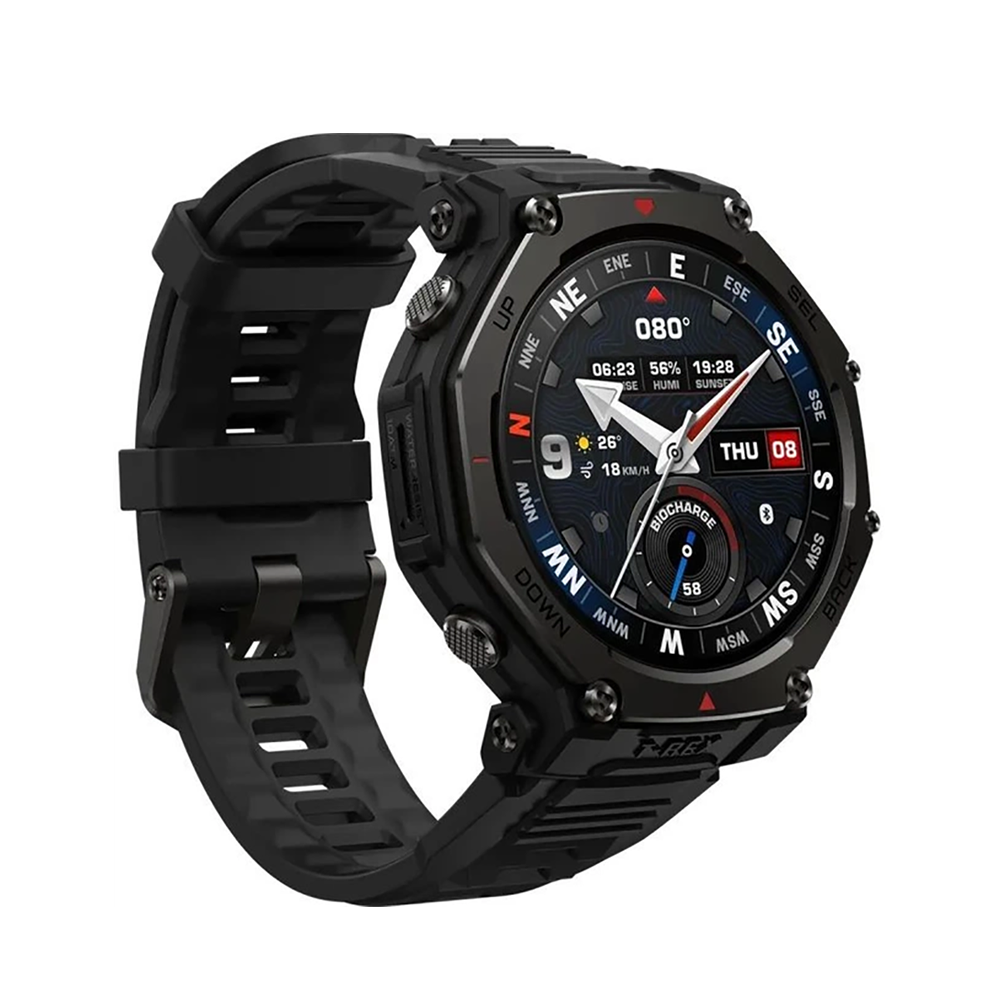 Amazfit W2444OV1N T-Rex 3 Pro Tactical Black 48mm Smartwatch