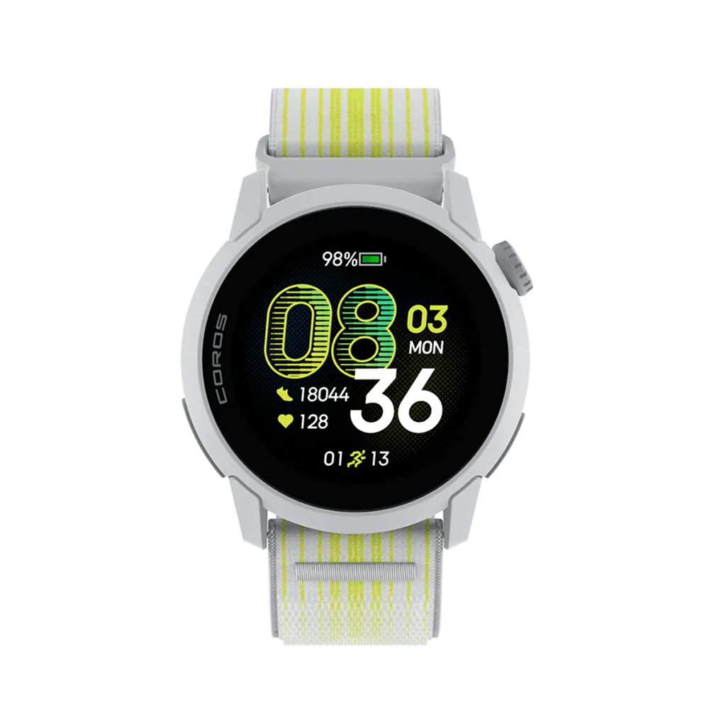 Coros W335-WHITE-NYLON PACE 4 GPS Sport Watch