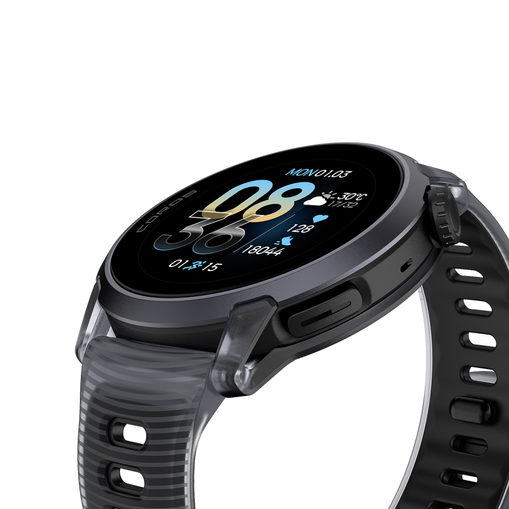 Coros W336-BLACK-CRYSTAL PACE 4 GPS Sport Watch