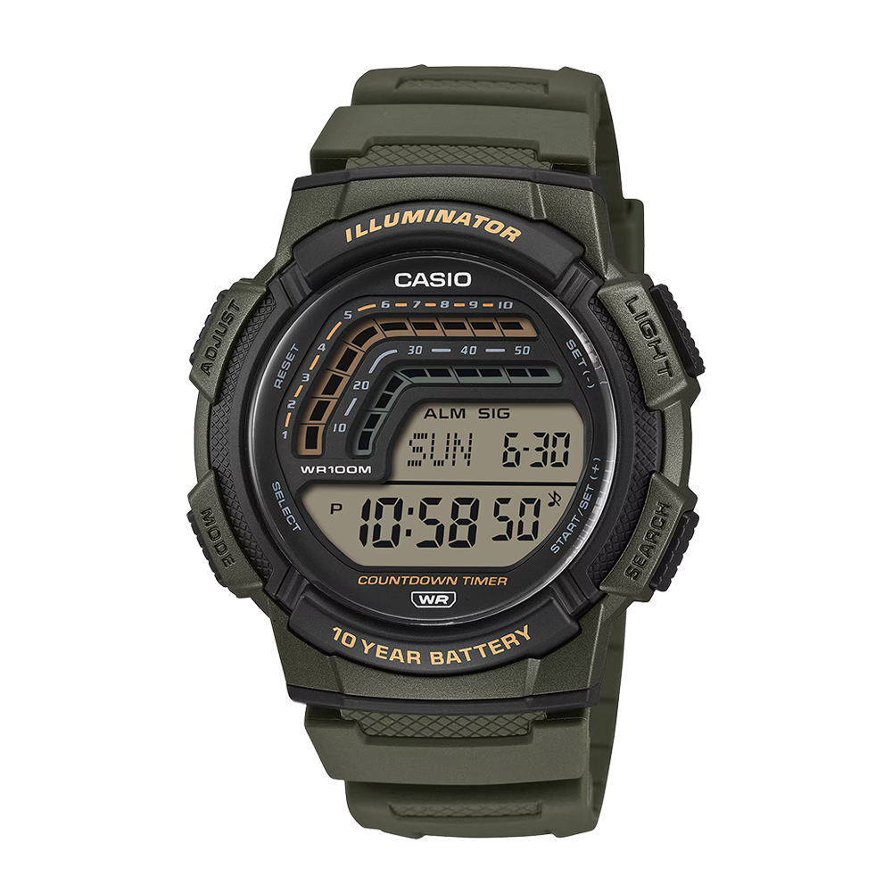 Casio WS-1800-3AVDF — product image 1