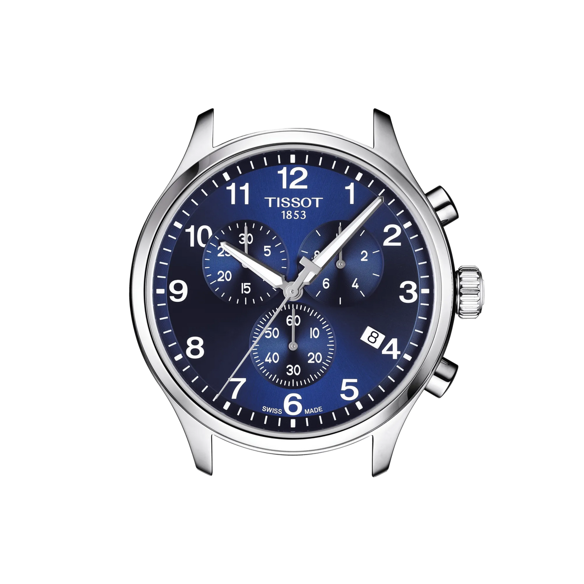Tissot Chrono XL Classic 45mm T116.617.11.047.01 Men's Quartz Chronograph Watch - watch head detail (image 2)