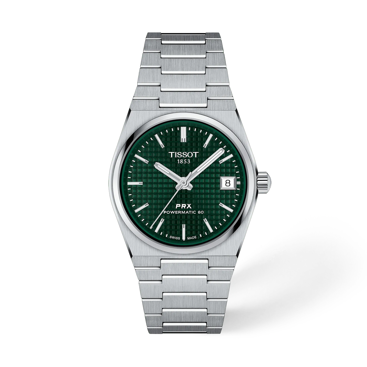 Tissot PRX 35mm T137.207.11.091.00 Unisex Automatic Watch - front (image 1)