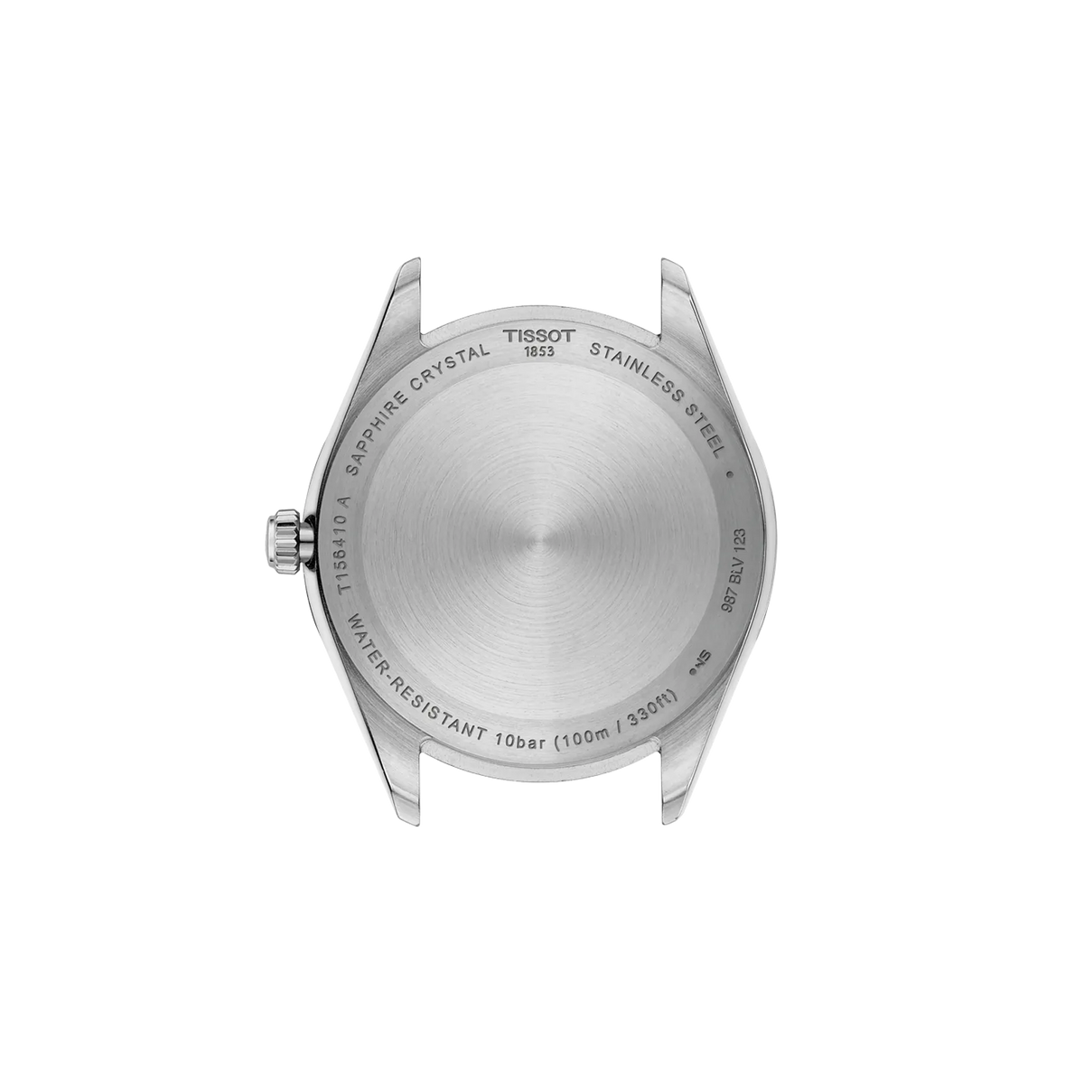 Tissot Ballade 40mm T156.410.22.031.00 Men's Quartz Watch - caseback / rear (image 3)