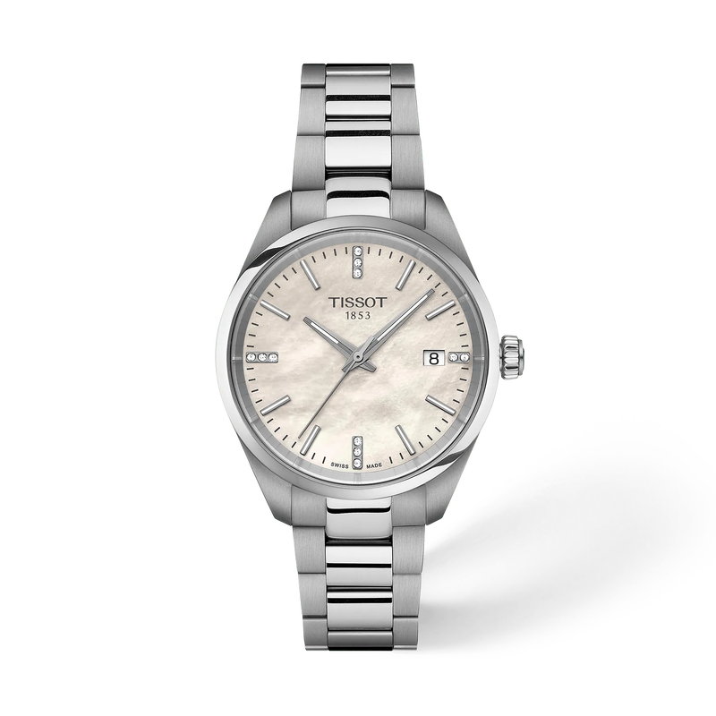 Tissot PR 100 34mm T150.210.11.116.00 Women's Quartz Watch - front view