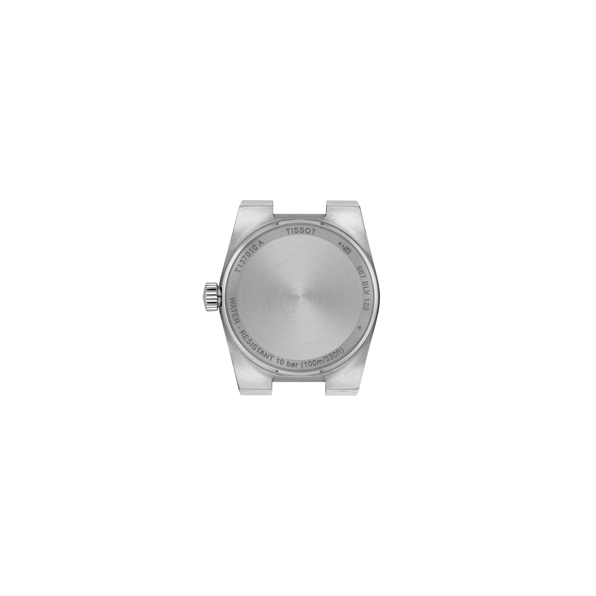Tissot PRX 25mm T137.010.11.111.00 Women's Quartz Watch - caseback / rear (image 3)