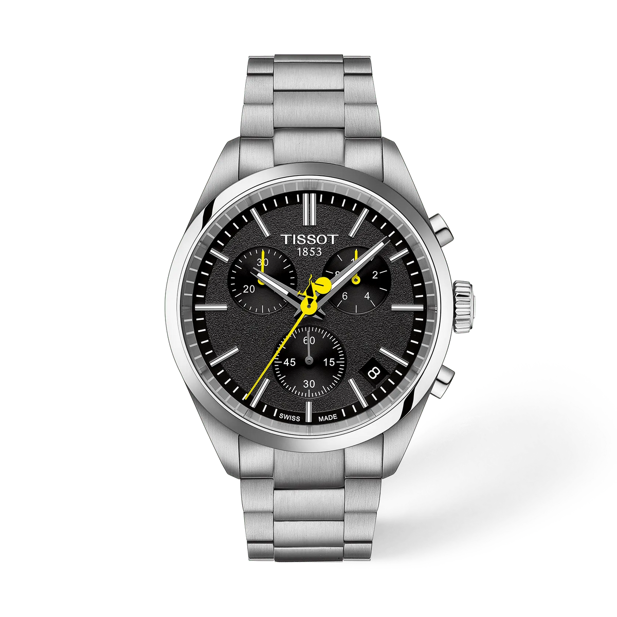 Tissot PR 100 Tour de France 40mm T150.417.11.051.00 Men's Quartz Chronograph Watch - front (image 1)