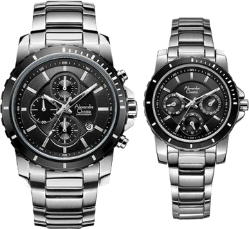 AlexandreChristie AC6141MCBTBBA/BFBTBBA Couple