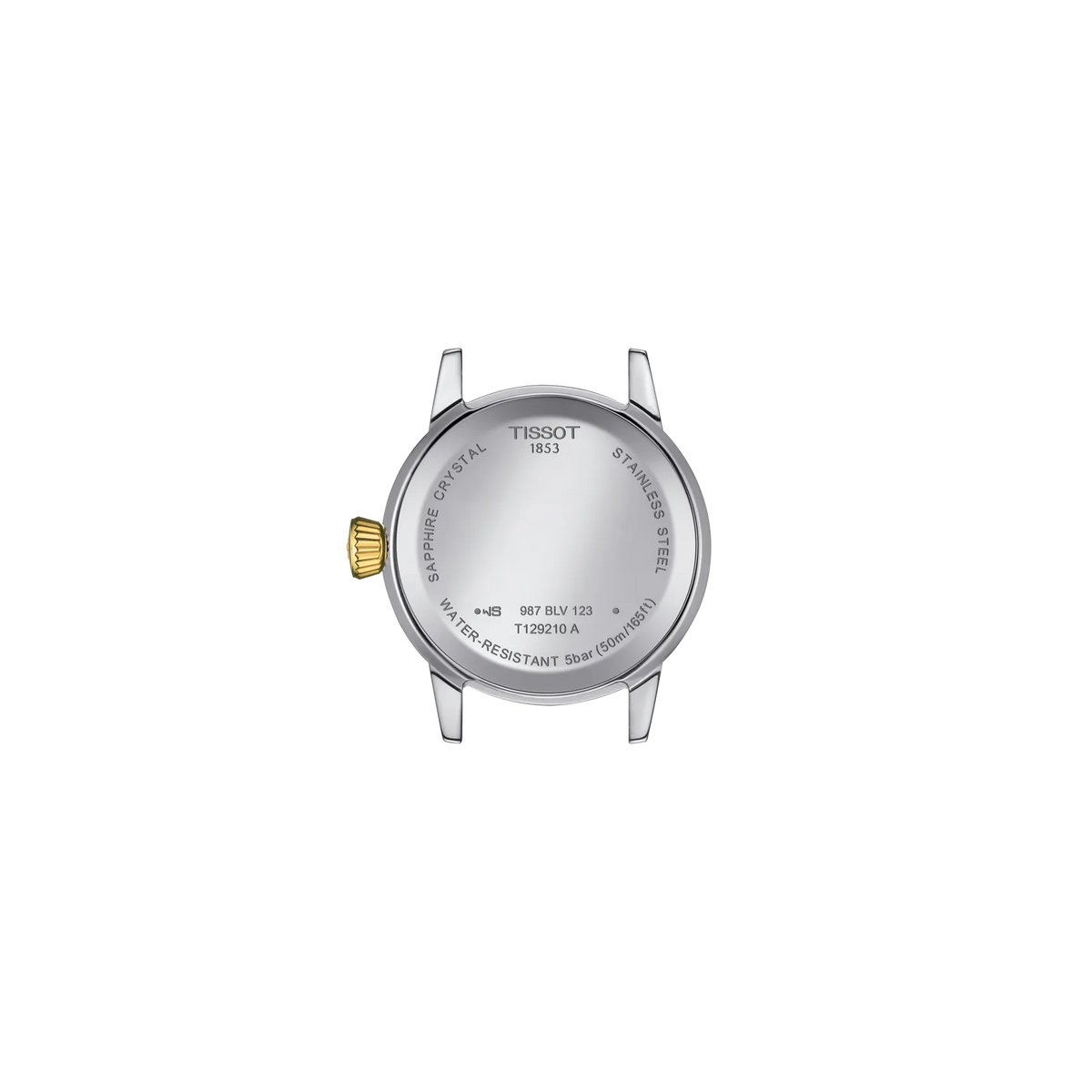 Tissot Classic Dream 28mm T129.210.22.031.00 Women's Quartz Watch - caseback / rear (image 3)