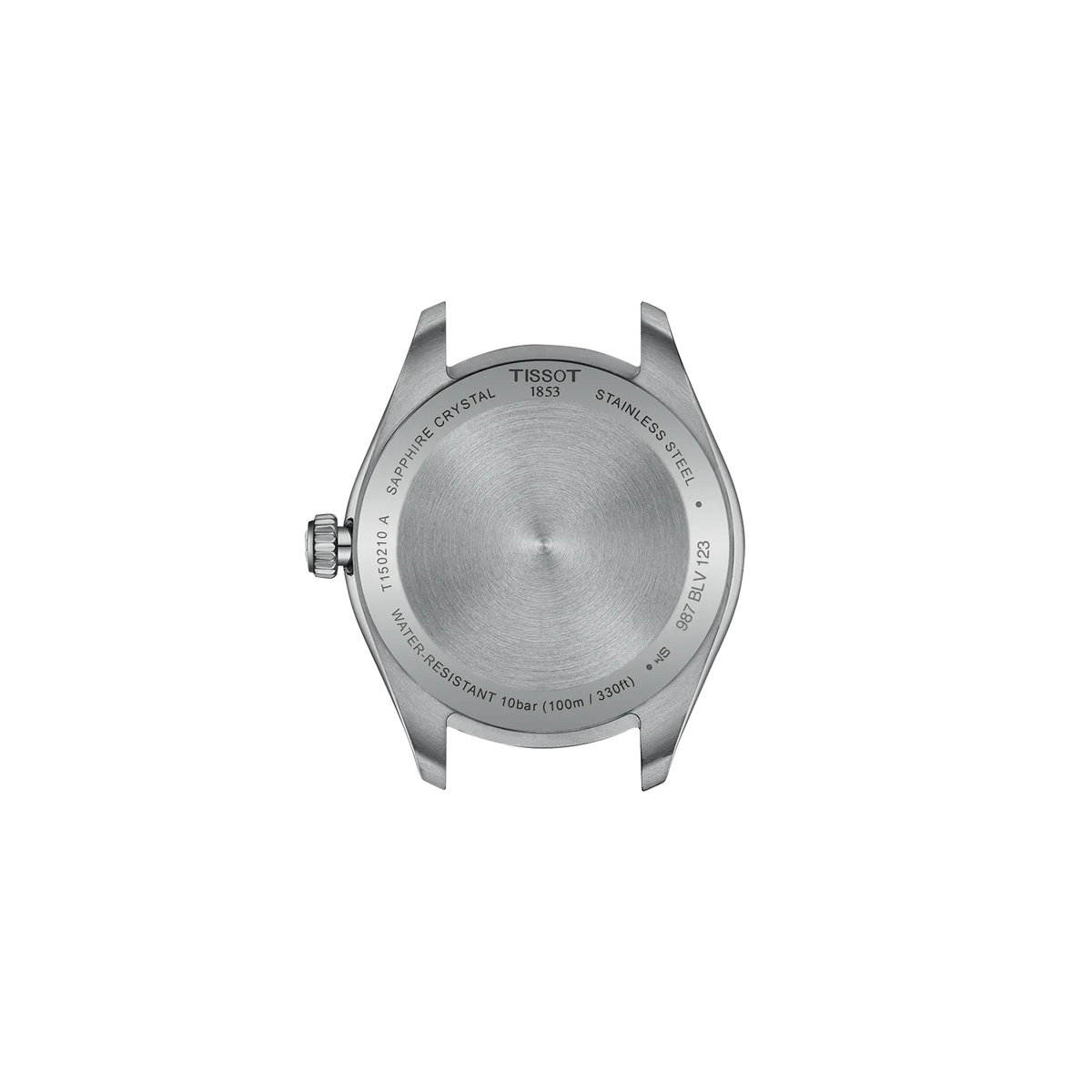 Tissot PR 100 34mm T150.210.11.041.00 Unisex Quartz Watch - caseback / rear (image 3)