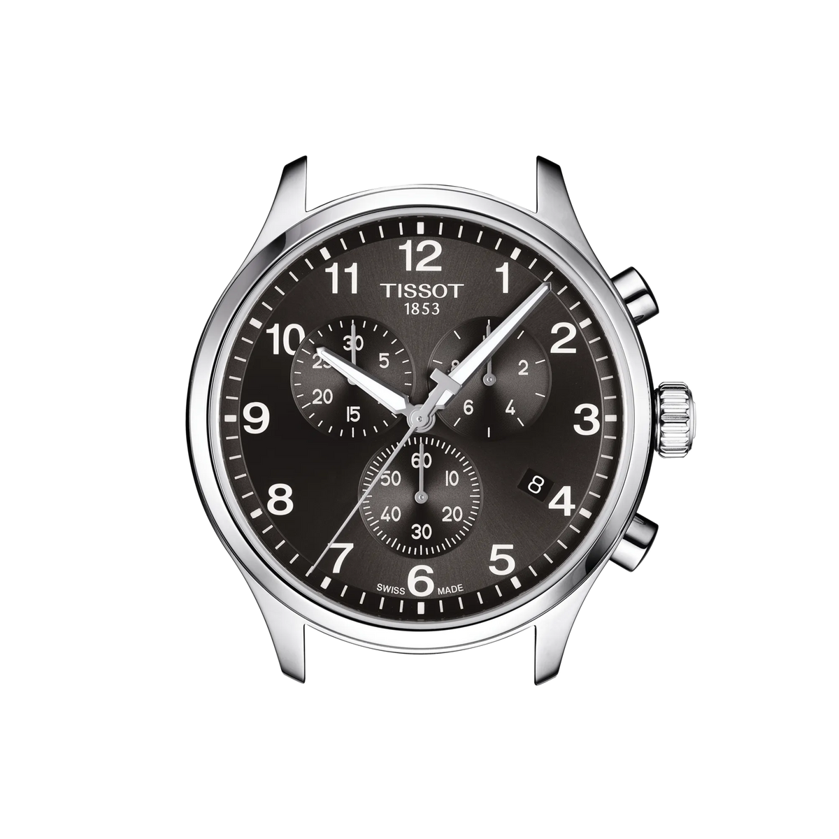 Tissot Chrono XL Classic T116.617.11.057.01 Men's Quartz Chronograph Watch - watch head detail (image 2)