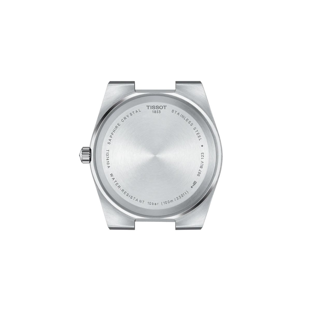 Tissot PRX 40mm T137.410.11.051.00 Men's Quartz Watch - caseback / rear (image 2)