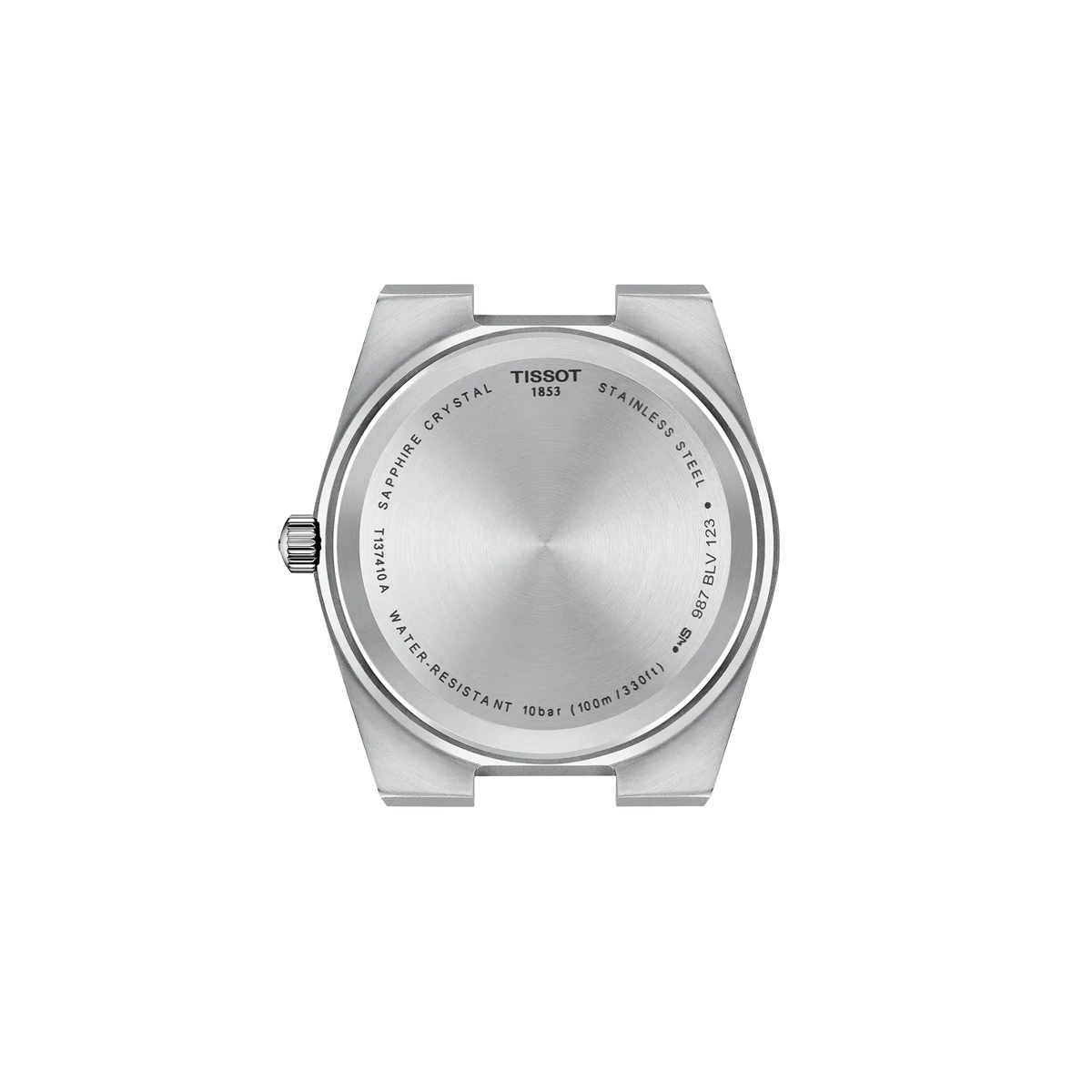 Tissot PRX 40mm T137.410.17.011.00 Men's Quartz Watch - caseback / rear (image 3)