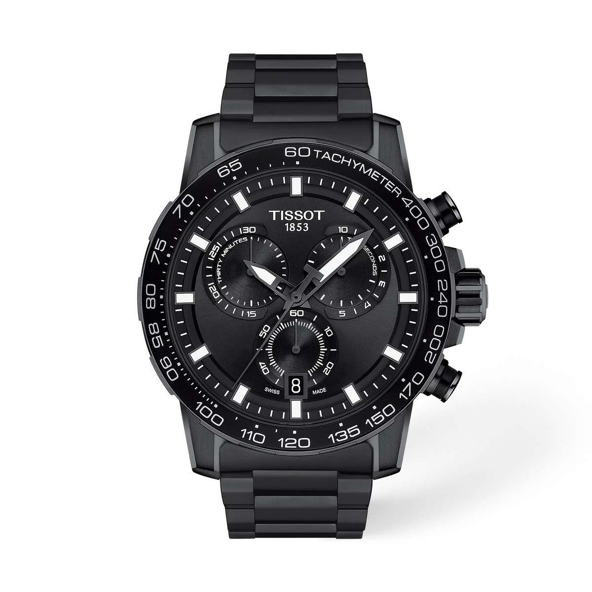 Tissot Supersport Chrono 45.5mm T125.617.33.051.00 Men's Quartz Chronograph Watch - front (image 1)