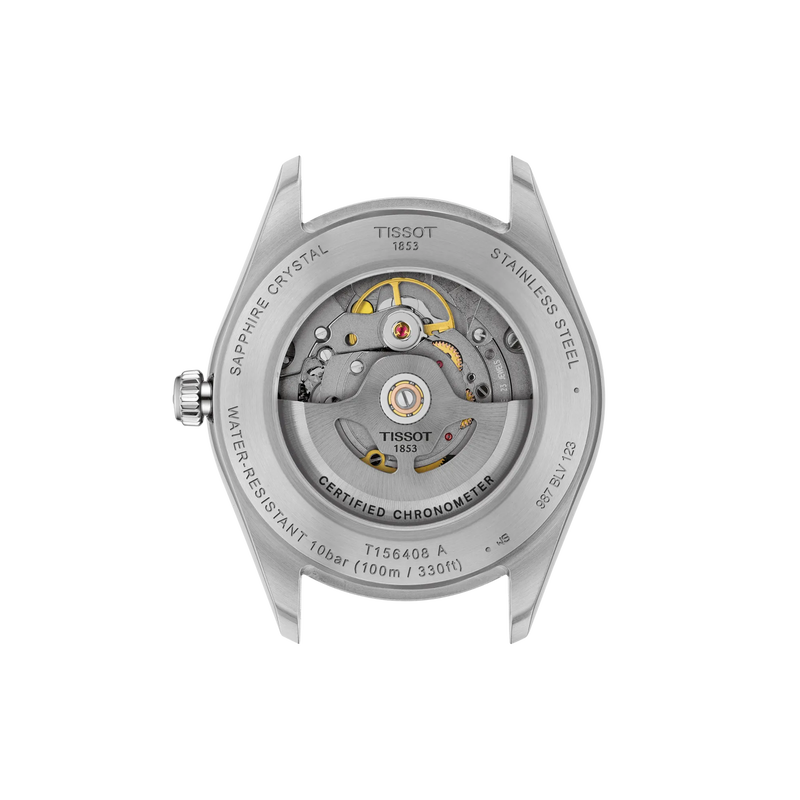 Tissot Ballade 39mm T156.408.11.033.00 Men's mechanical auto. cosc Watch - caseback