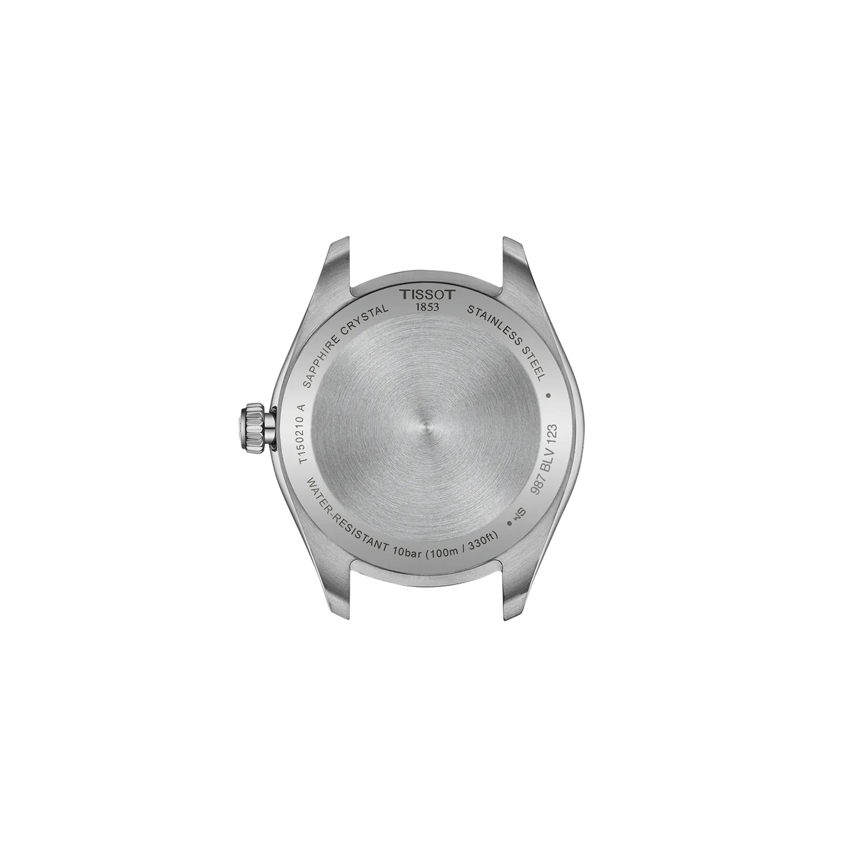 Tissot PR 100 34mm T150.210.11.091.00 Unisex Quartz Watch - caseback / rear (image 3)
