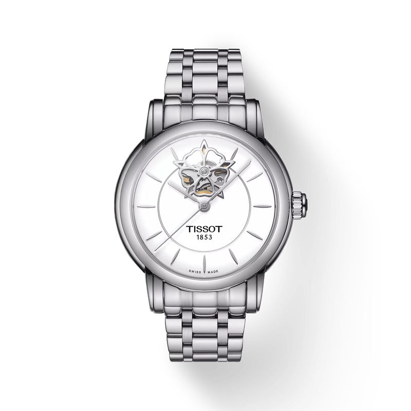 Tissot Lady Heart Powermatic 80 35mm T050.207.11.011.04 Women's Automatic Watch - front view