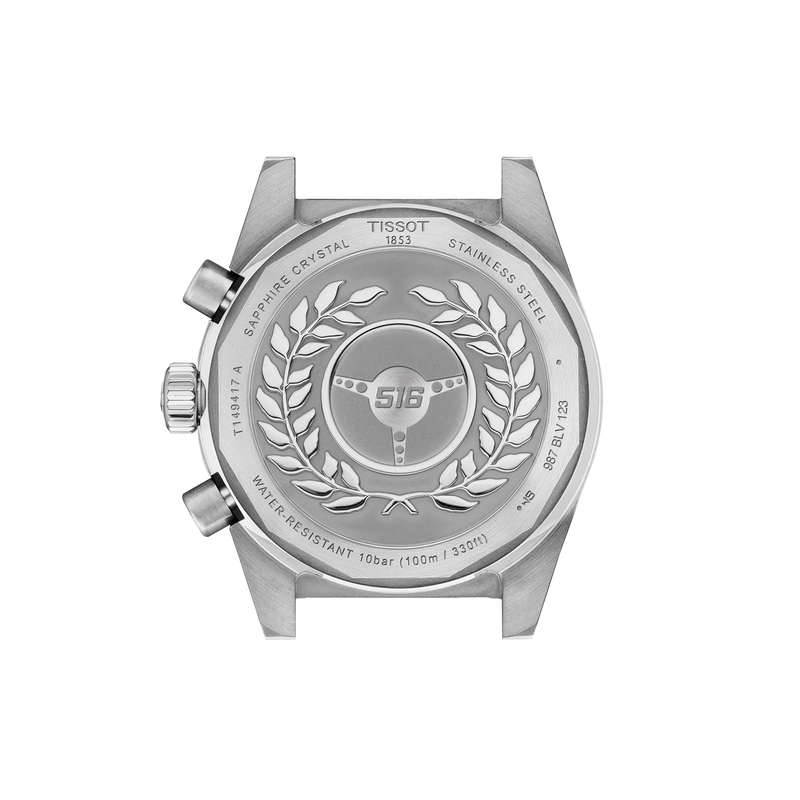 Tissot PR516 40mm T149.417.11.011.00 Men's Quartz Chronograph Watch - caseback
