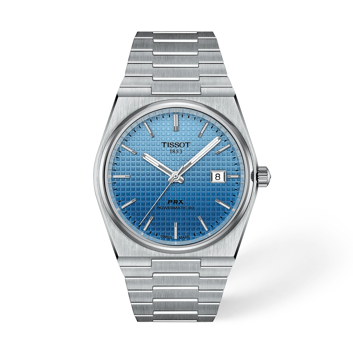 Tissot PRX 40mm T137.407.11.351.01 Men's Automatic Watch - front (image 1)