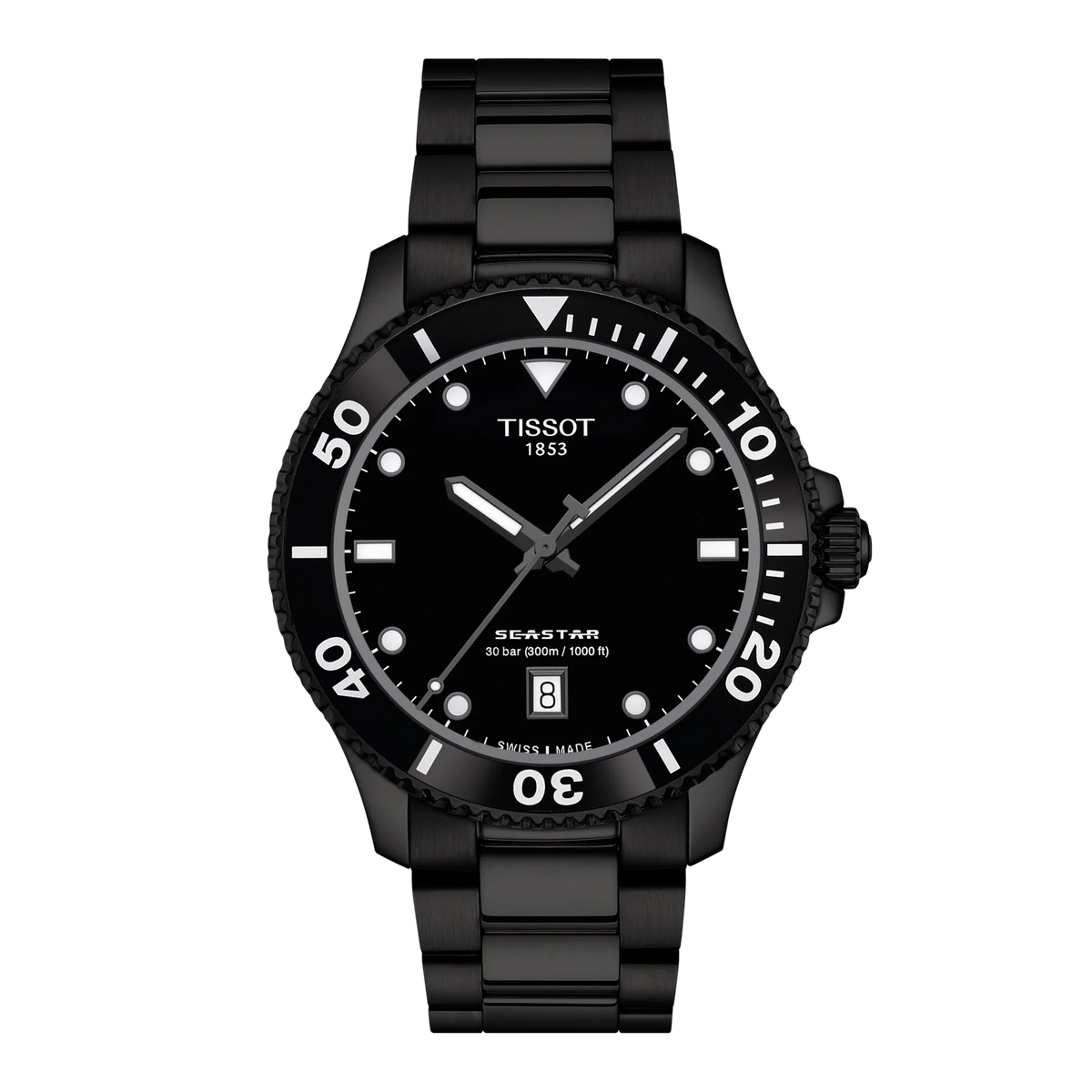 Tissot Seastar 1000 40mm T120.410.33.051.00 Unisex Quartz Watch - alternate product view (image 3)