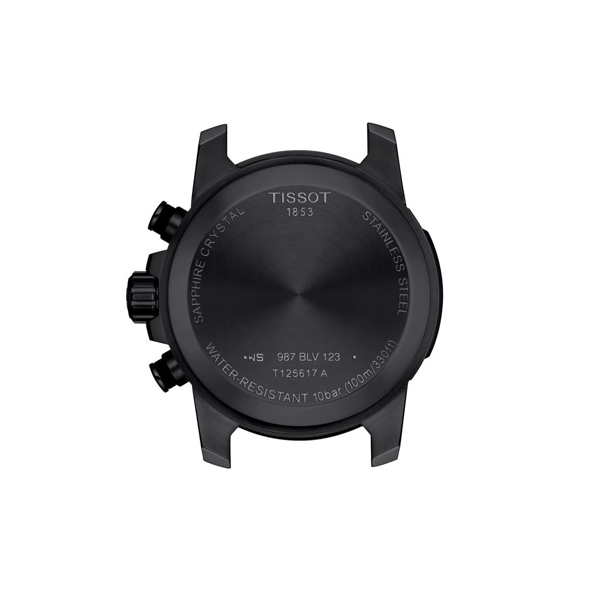 Tissot Supersport Chrono Basketball Edition 45.5mm T125.617.36.081.00 Men's Quartz Chronograph Watch - caseback / rear (image 3)
