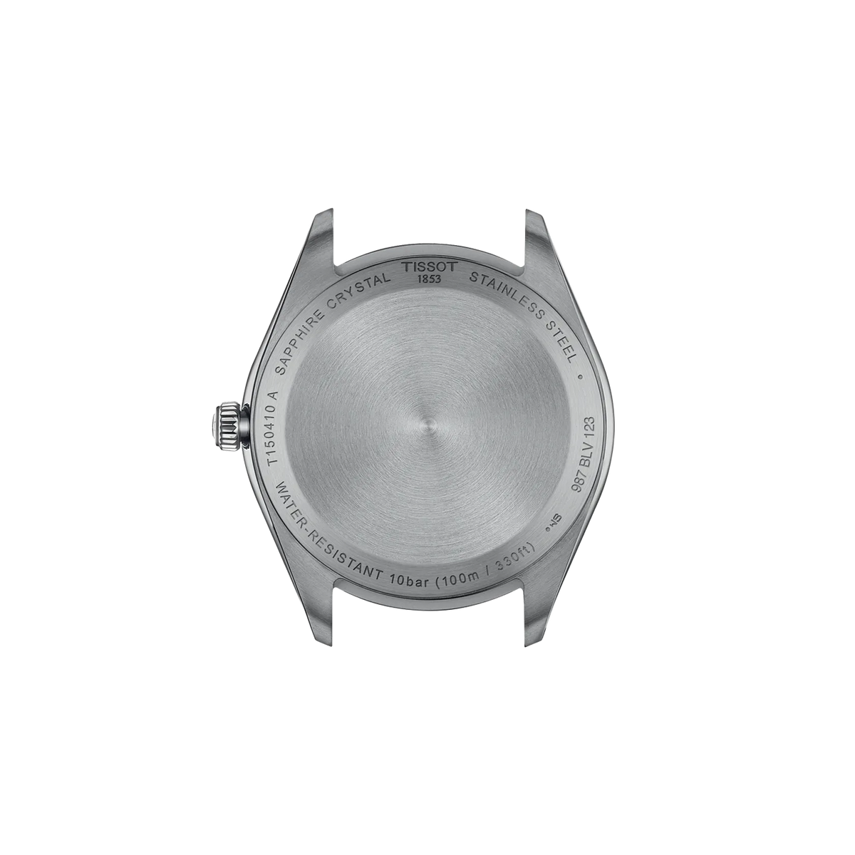 Tissot PR 100 40mm T150.410.22.041.00 Men's Quartz Watch - caseback / rear (image 3)