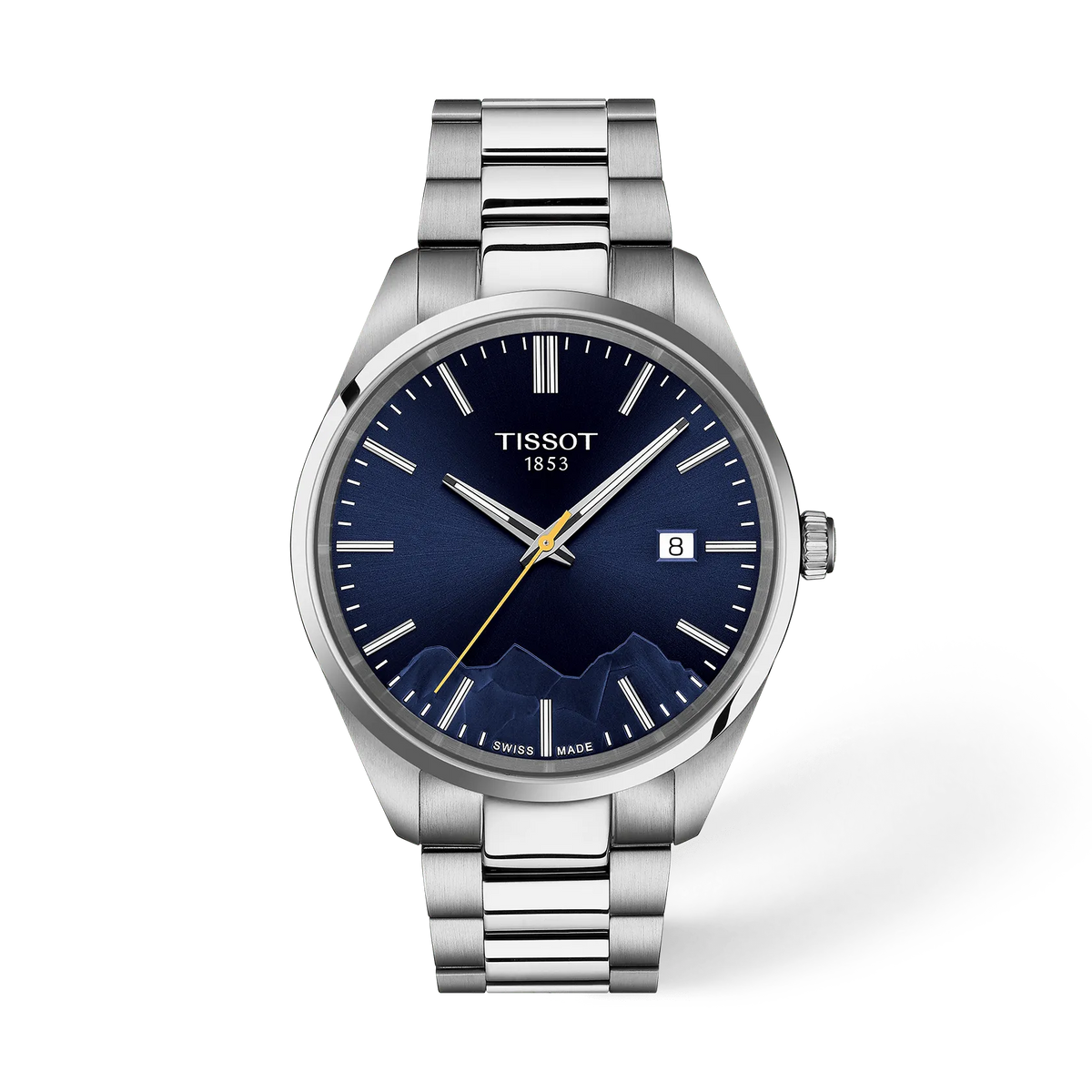 Tissot PR 100 Jungfraubahn 40mm T150.410.11.041.02 Men's Quartz Watch - front (image 1)
